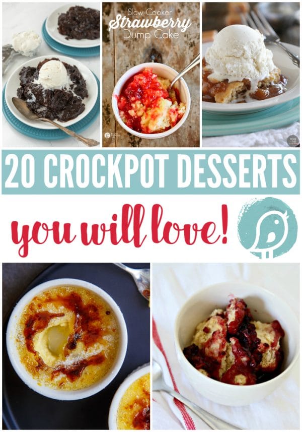 20 Crock Pot Desserts You Will Love Today S Creative Life