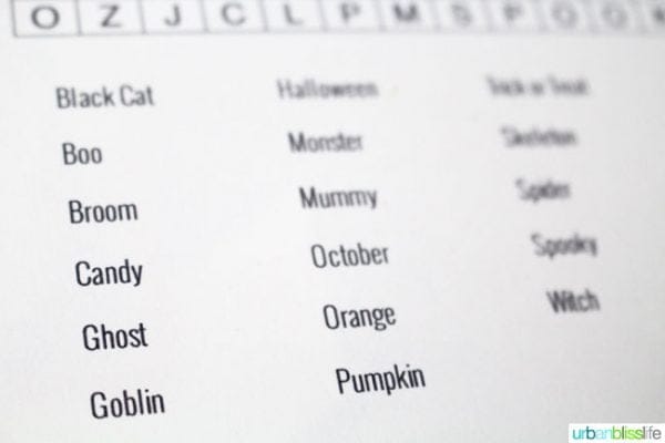 Free Halloween Word Search Printable | Find printable Halloween Ideas, DIY Halloween decorations and more on Today's Creative Life. Click the photo to visit. 