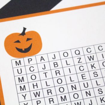 Free Halloween Word Search Printable | Find printable Halloween Ideas, DIY Halloween decorations and more on Today's Creative Life. Click the photo to visit.