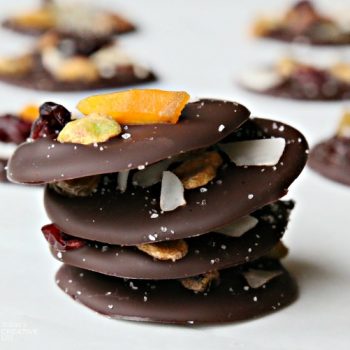 Dark Chocolate Nutty Fruit Bites | Easy diy gift ideas from Today's Creative Life