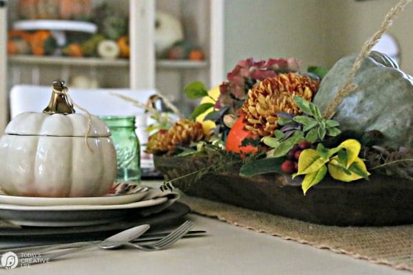 Easy Fall Table Decor | Today's Creative Life