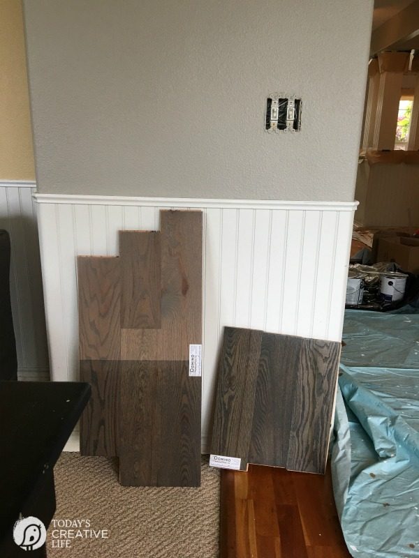 custom blended hardwood flooring colors from Bona