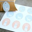 Free Holiday Gift Tags | Free Printable holiday tags for easy gift wrapping. I've got SO many free printable gift tags! Choose your style! TodaysCreativeLife.com