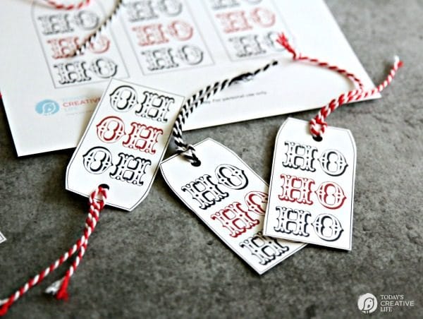 Wrapping Gifts - 20 Gift Wrap & Tag Ideas | Find creative gift wrapping ideas with many printable tags. TodaysCreativeLife.com