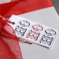 HO HO HO Holiday Gift Tags