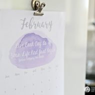 February 2017 Printable Calendar