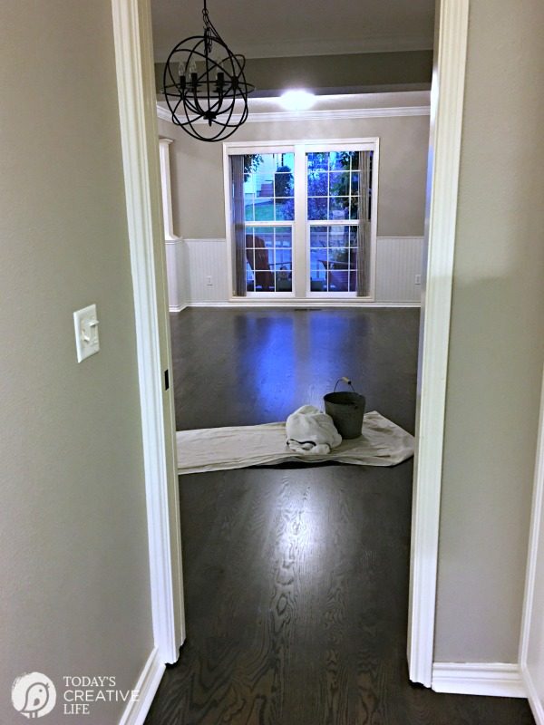 non-toxic water-based hardwood floor finish