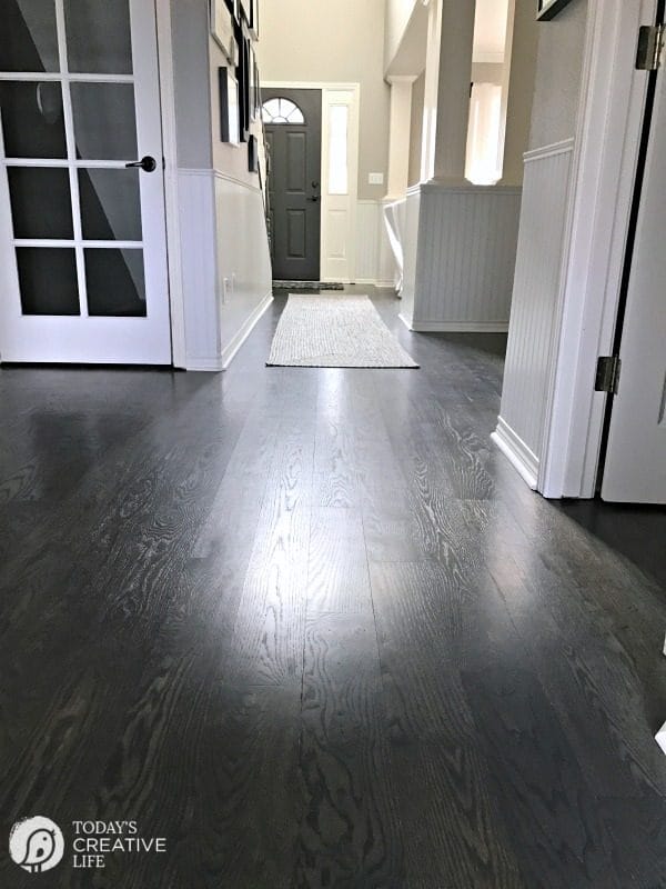 non-toxic finish on hardwood flooring