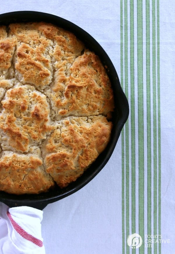 Cast Iron Skillet Biscuits