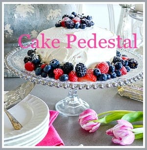 DIY Cake Pedestal