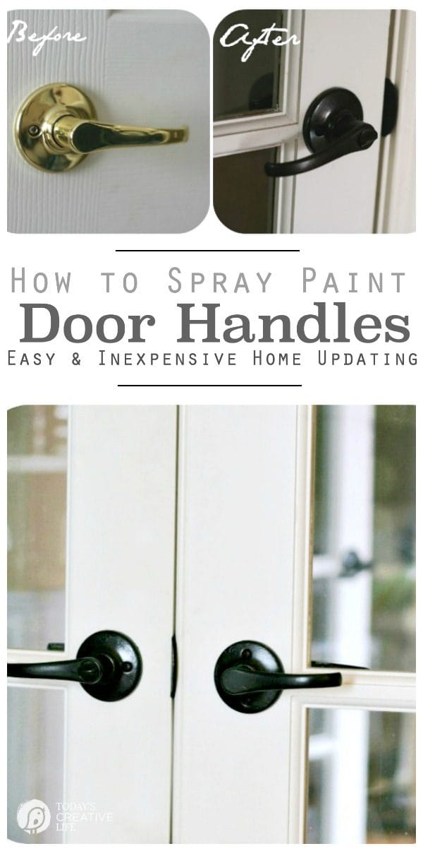 How to Upgrade Door Knobs with Spray Paint, The Tried and Tested