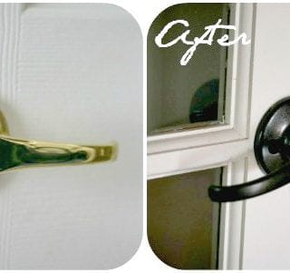 Spray Painting Door Knobs Today S Creative Life