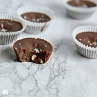 Coconut Oil Chocolate Peanut Butter Cups