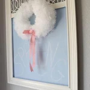 Easy Easter Wreath