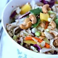 Mango Chicken Salad with Cashews