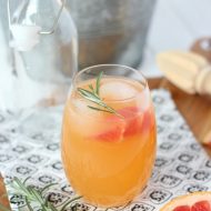 Grapefruit Spritzer Summer Cocktail Recipe