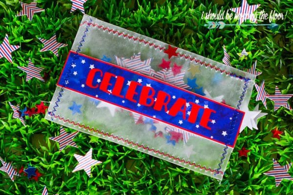 DIY Coasters Step by Step Tutorial | Sewing Craft | How to make patriotic fabric quilted coasters | Red, White and Blue for 4th of July and Memorial Day ideas | I Should Be Mopping the Floor for TodaysCreativeLife.com