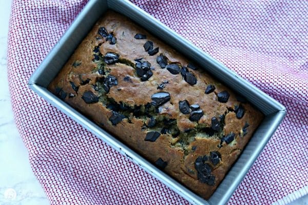 Buttermilk Banana Bread Recipe with Chocolate Chips | TodaysCreativeLife.com