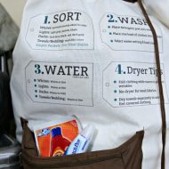 Dorm Room Essentials – Laundry Bag Iron On Tips