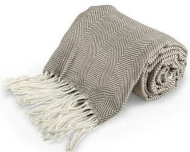 Dorm Room Essentials | Cotton Throw blanket from BHG