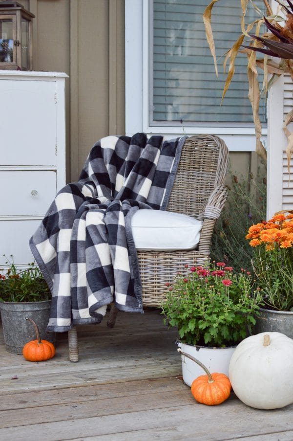 Fall Vintage Porch by Fox Hollow Cottage