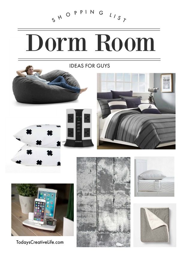Dorm room Ideas for boys | dorm room ideas