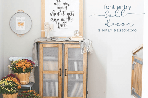 Free Fall Printable Wall Decor by Simply Designing