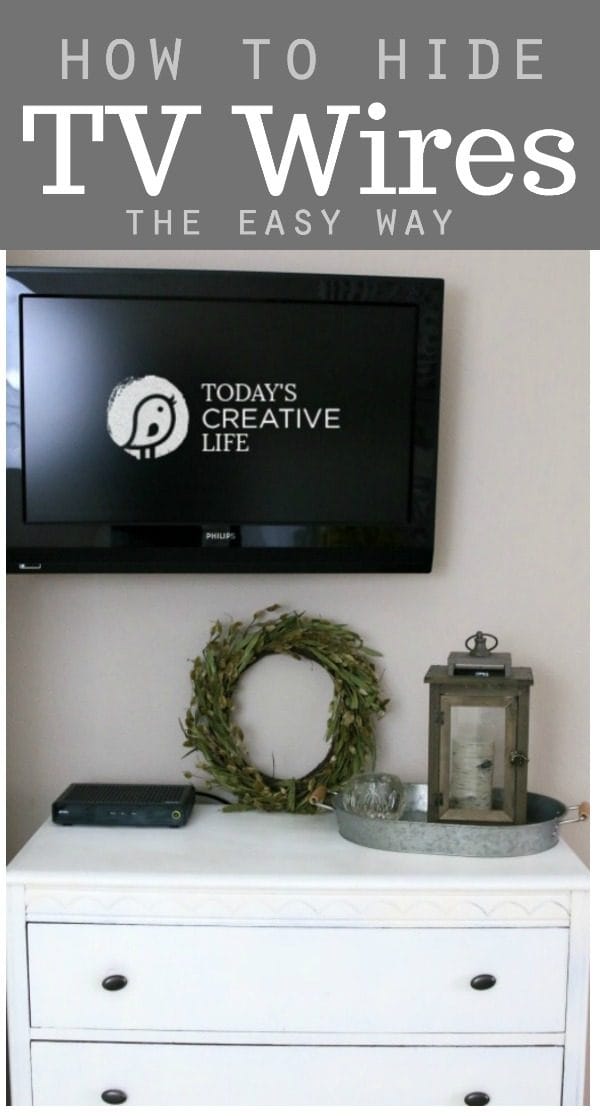 How to Hide TV Wires