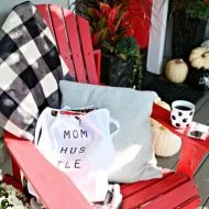 DIY Mom Hustle Tote Craft Idea