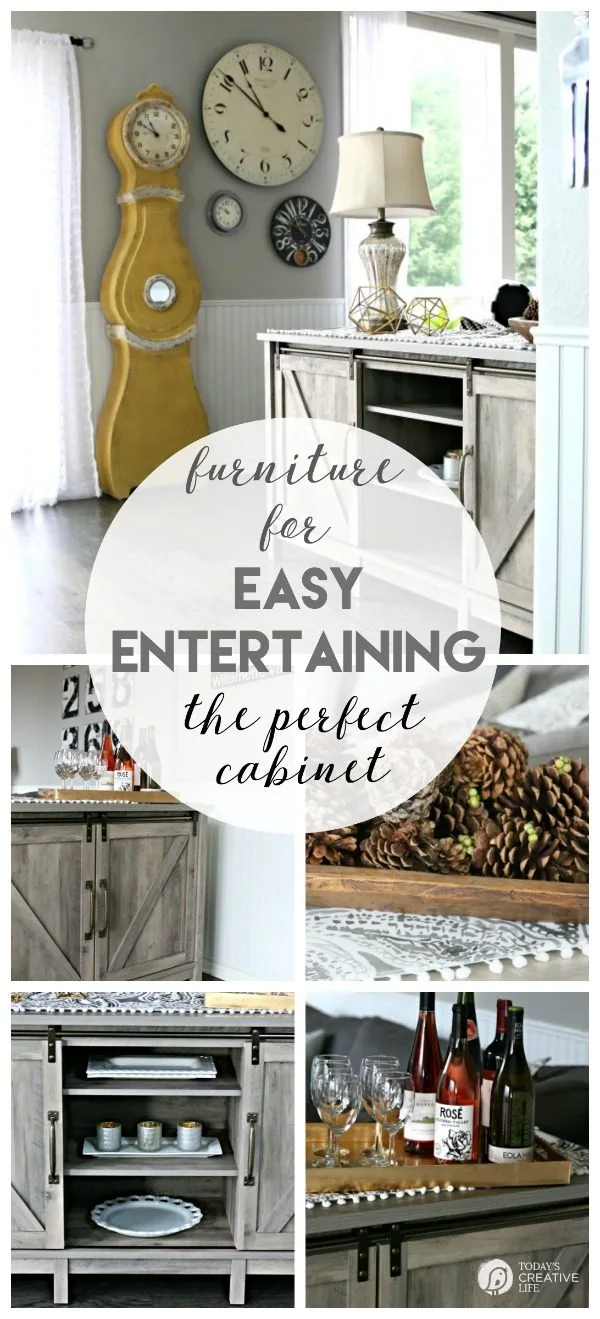 Furniture for Easy Holiday Entertaining | Holiday Party Entertaining | #BHGLivebetter #BHGCelebrate #ad TodaysCreativeLife.com