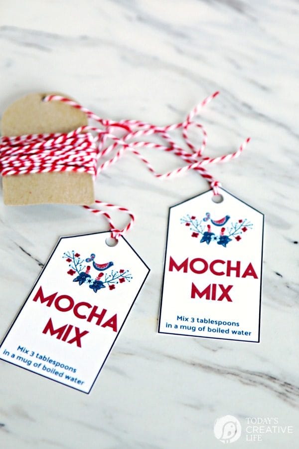 Easy Mocha Mix Gift Idea TodaysCreativeLife.com