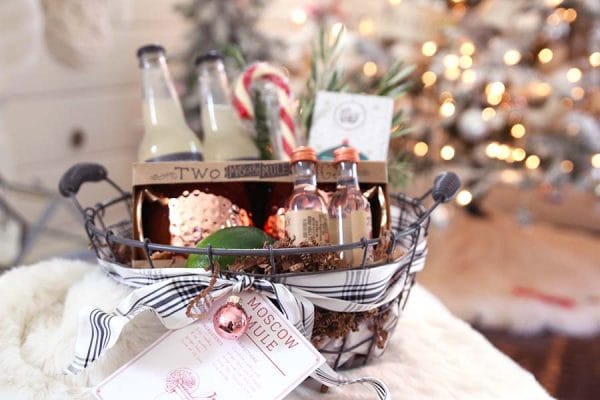 Moscow Mule Holiday Gift Basket | MOdernGlamHome