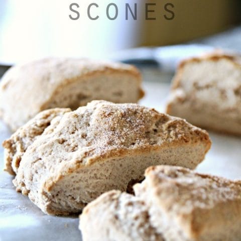 Cinnamon Sugar Sour Cream Scones | Breakfast Scones | Easy to make homemade scones | Brunch Recipes | Easy Baking | TodaysCreativeLife.com