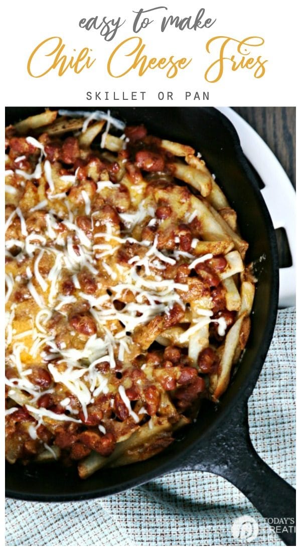 Chili Cheese Fries Skillet Recipe Today's Creative Life