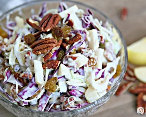 Fruit Cabbage Salad Recipe | Spring & Summer Salad | Easter Salad | Brunch Fruit Salad | Easy Fruit Salad Recipe | TodaysCreativeLife.com