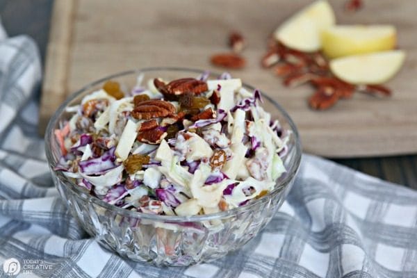 Fruit Cabbage Salad Recipe | Spring & Summer Salad | Easter Salad | Brunch Fruit Salad | Easy Fruit Salad Recipe | TodaysCreativeLife.com