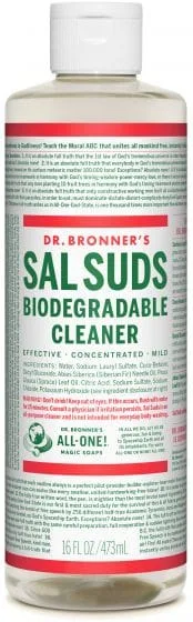 10 Frugal Ways to Use Castile Soap | Natural cleaning supplies, shampoo, toothpaste and more! Find out all the different ways you can use Dr. Bronners Castile soap | TodaysCreativeLife.com