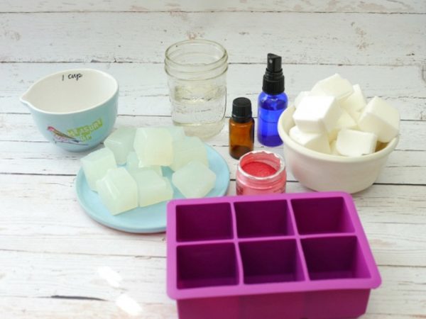 Handmade Gemstone Shaped Soap | How to Make Soap | DIY Soap Recipes | Shaped Soap Ideas | Soap Making Supplies | Pink Soap. EverythingEtsy.com for TodaysCreativeLife.com