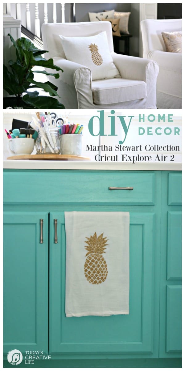Cricut Explore Air 2 Home Decor Ideas - Martha Stewart Collection