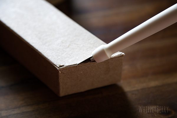 DIY Designer Cardboard Letters | Craft knife | TodaysCreativeLife.com