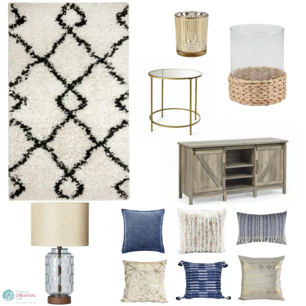 Shop this Room | Decorating a Family Room with Better Homes and Gardens | TodaysCreativeLife.com