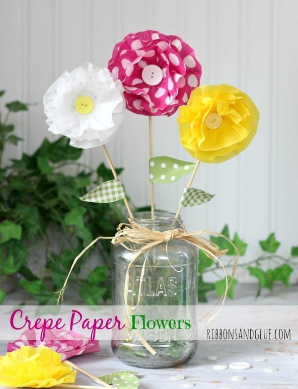 How to Make Crepe Paper Flowers