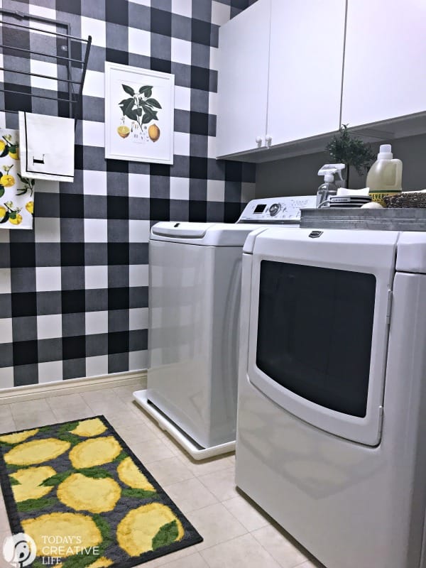Budget Friendly Laundry Room Makeover Today's Creative Life
