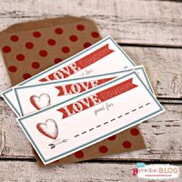 How to Make Printable Coupons for Valentine's Day