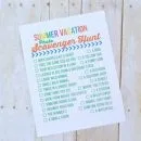 Scavenger hunt printable