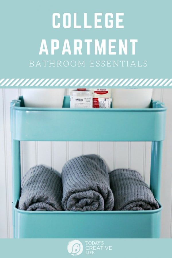 College Dorm Room MUST HAVE - Bathroom Supplies! 