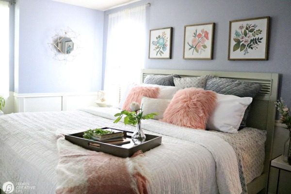 Budget-Friendly Bedroom Decorating Ideas | Room Makeover | Bedroom Decor | TodaysCreativeLife.com