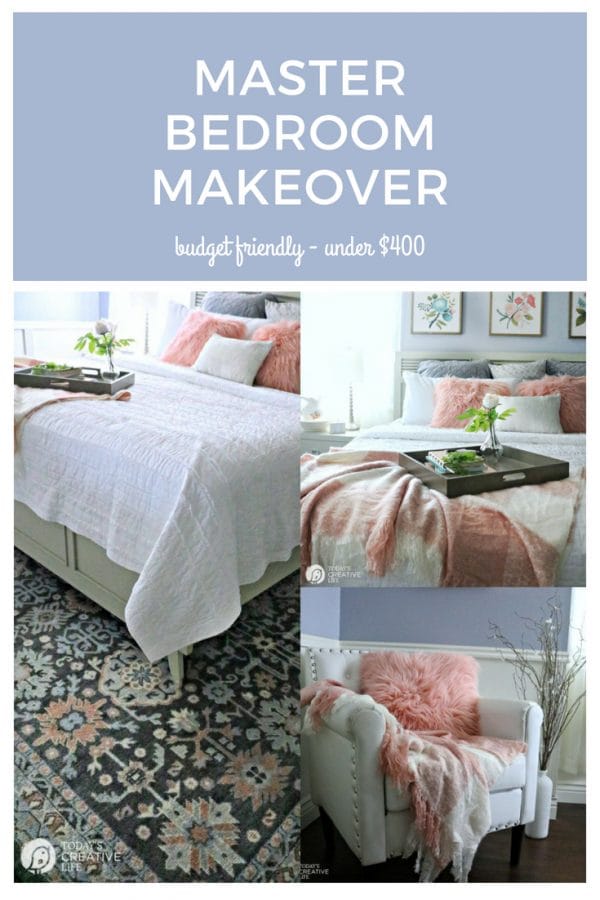 Budget-Friendly Bedroom Decorating Ideas | Master Bedroom Room Makeover | Bedroom Decor | Better Homes & Gardens | TodaysCreativeLife.com #BHGLivebetter AD