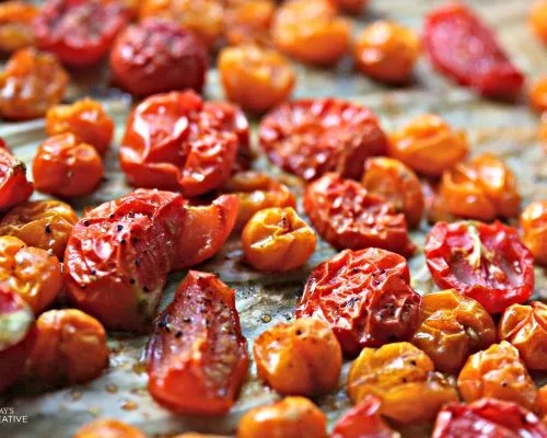 Slow Roasted Tomatoes | Easy to make recipe | TodaysCreativeLife.com