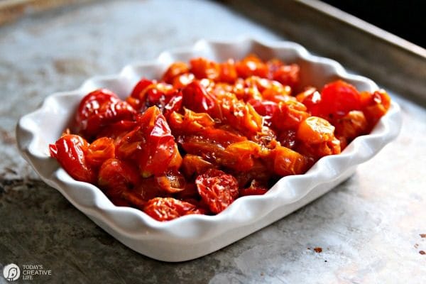 Roasted Tomatoes Recipe | Easy to make | TodaysCreativeLife.com